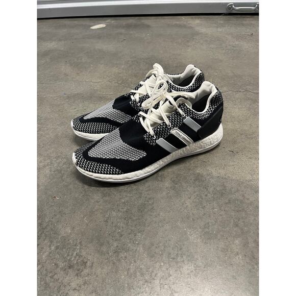 Adidas Y-3 Pureboost ZG Primeknit Core Black 2016 size 11.5 - Picture 1 of 9
